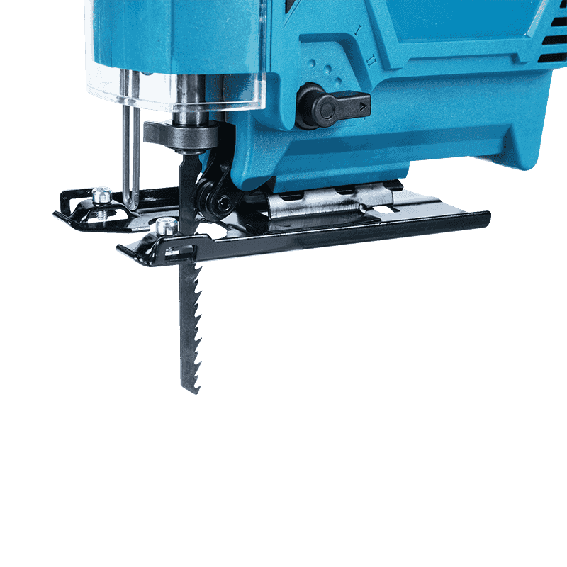 ZY9101 21V Lithium Jig Saw, variable speed cutting machine. Suitable for cutting wood and metal on fixed workbenches, with adjustable angle cutting capability.